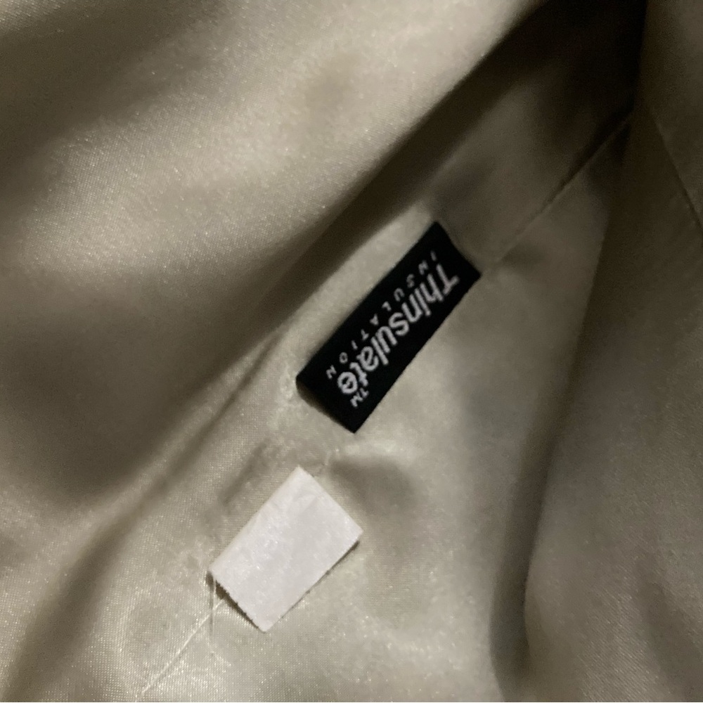 J Crew Tan Wool Trench Coat Small #18268 - Picture 3 of 5